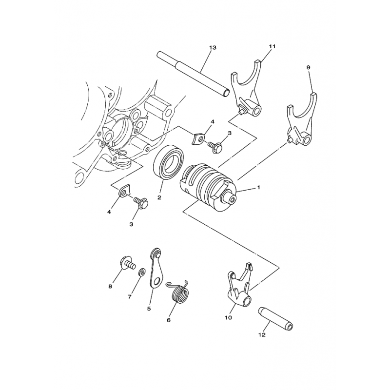 Barillet 125 YZ 92 - 93