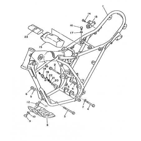 Semelle  / Sabot 125 DTMX