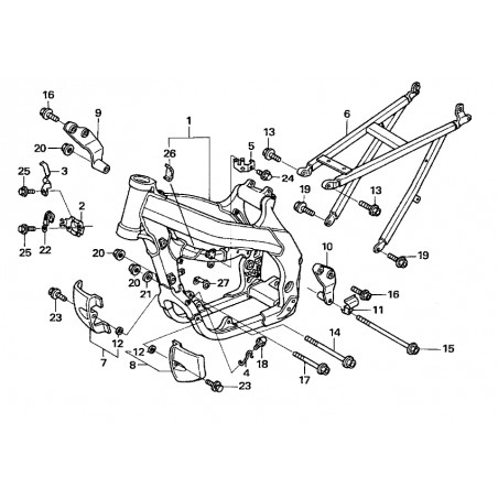Support CDI 450 CRF 04 - 07