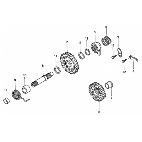 Rocher de kick 450 CRF 04 - 08