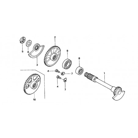 Balancier d'équilibrage 450 CRF 06 - 08
