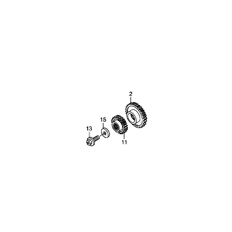 Pignon de vilebrequin 250 CRF 04 - 06