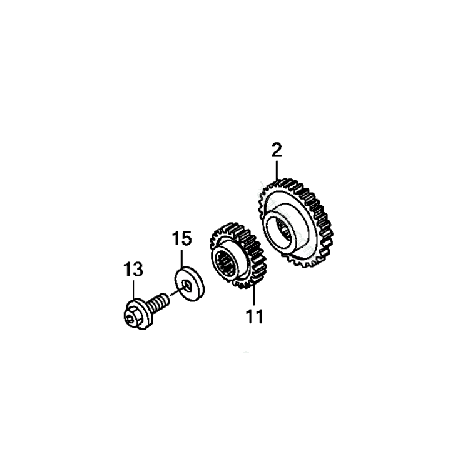 Pignon de vilebrequin 250 CRF 04 - 06