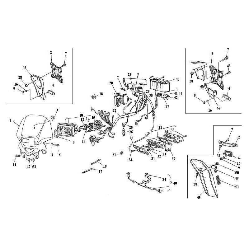 Bobine d'allumage 125 WRE 95 - 06