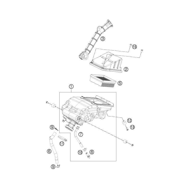 Reniflard 125 DUKE 11 - 16 / 200 DUKE 12 - 17