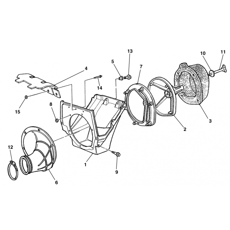 Vis de cage à air 125 WRE / 125 250 CR / 125 250 360 WR