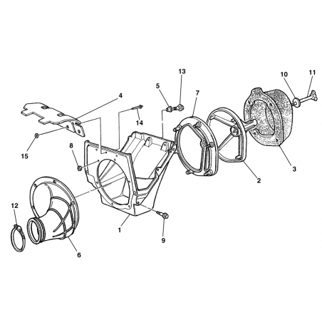 Vis de cage à air 125 WRE / 125 250 CR / 125 250 360 WR