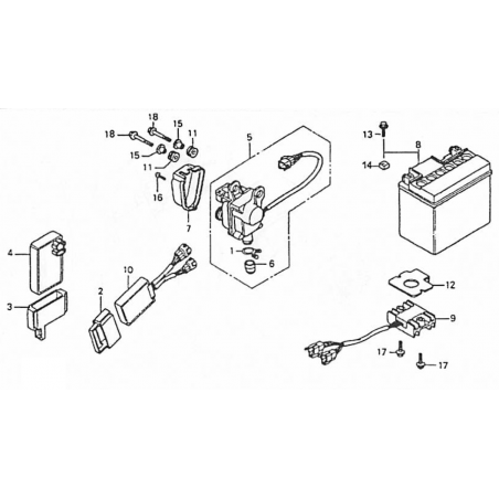 Moteur de valves 125 CRM 90 - 99