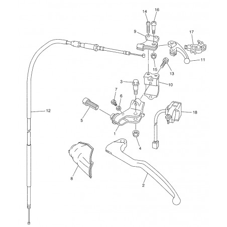 Coupe-circuit 250 YZF 10 - 11