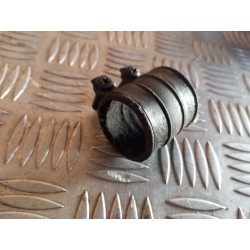 Manchon caoutchouc de pot et silencieux 125 DTMX