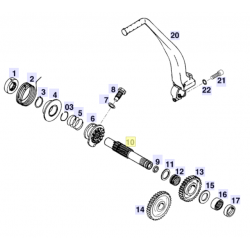 Axe de kick 400 EGS 94 - 01 ( LC4 ) 2