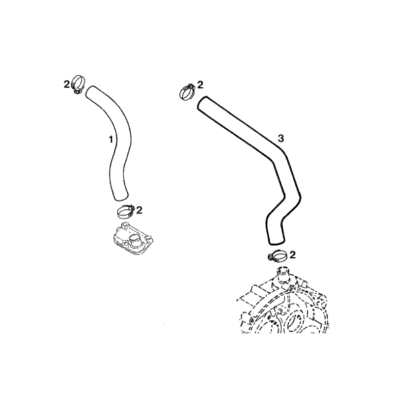 Durites de ventilation 400 EGS 94 ( LC4 )