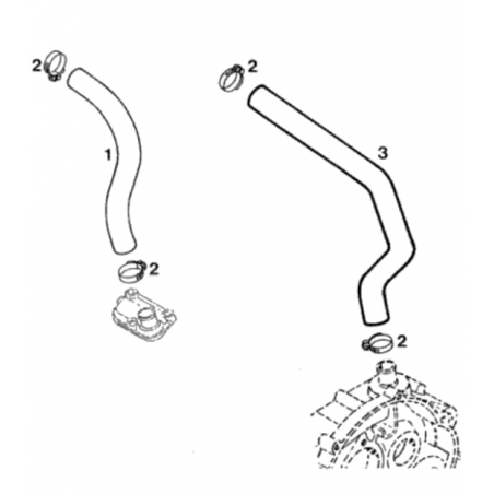 Durites de ventilation 400 EGS 94 ( LC4 )
