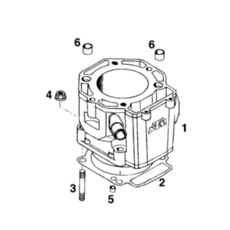 Écrous de cylindre 400 EGS 94 ( LC4 )