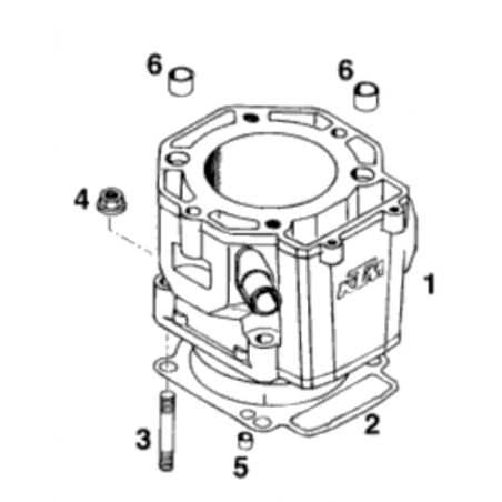 Écrous de cylindre 400 EGS 94 ( LC4 )