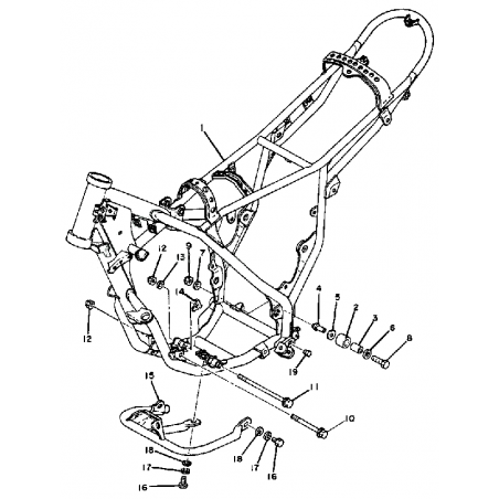 Arceau de cadre 175 IT 82 - 83